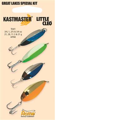 ACME Tackle Great Lakes Special Spoon Kit, 4 Pack