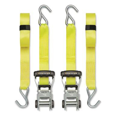 SmartStraps Ratchet X 14' 5,000-lb. Ratchet Tie Down, 2 Pack