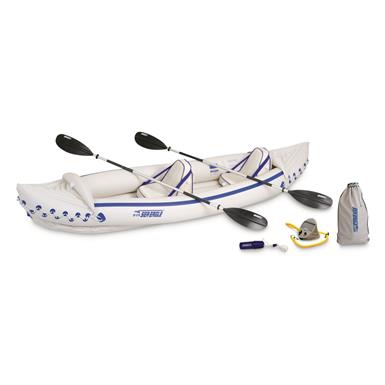Sea Eagle SE370K Inflatable Sport Kayak with Pro Package