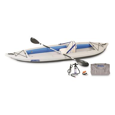 Sea Eagle FastTrack 385ft Inflatable Kayak with Deluxe Solo Package