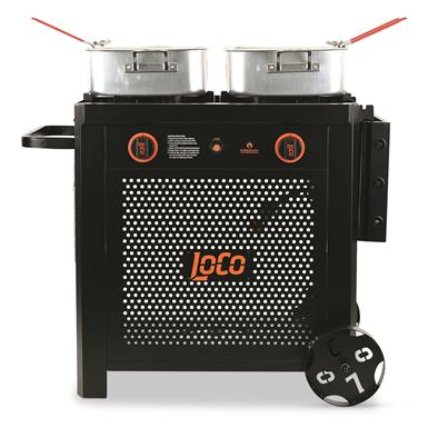 LoCo Cookers Dual Burner Fry Cart