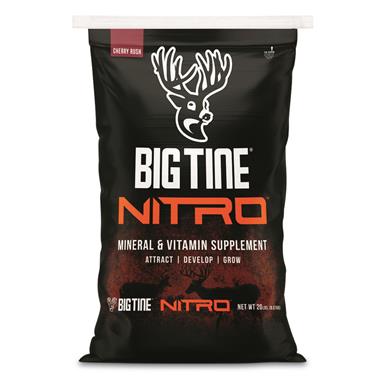 Big Tine NITRO Granular Mineral & Vitamin Supplement, 20 lb. Bag