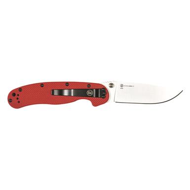 Ontario RAT Model 1 Folding Knife, Red