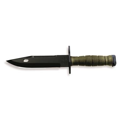 Ontario M9 Bayonet Fixed Blade Knife, Green