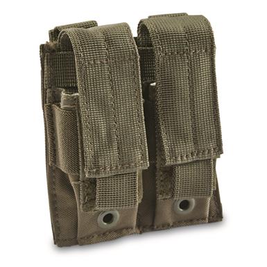 Mil-Tec Double Mag MOLLE Pouches, 2 Pack