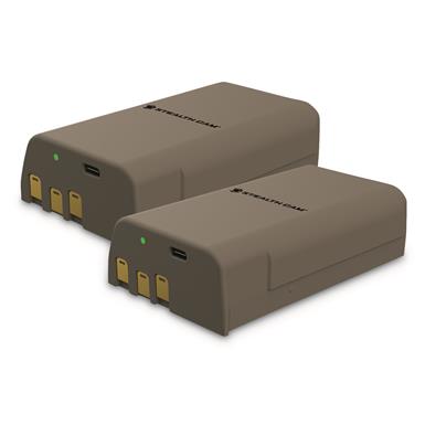 Stealth Cam FieldMax 5000MAH Battery Packs, 2 Pack