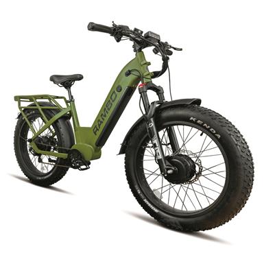 Rambo Krusader 3.0 1000W E-Bike, OD Green