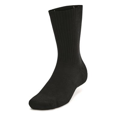 Under Armour Unisex Cotton Training Crew Socks, 6 Pair