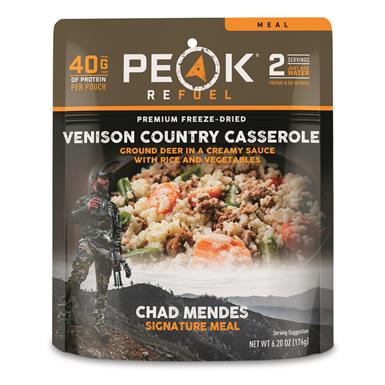 Peak Refuel Venison Country Casserole, Chad Mendes Signature Meal