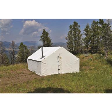 Montana Canvas 10' x 12' Canvas Wall Tent, 10 oz.