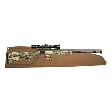 CVA Optima V2 Muzzleloader, .50 Cal., 26" Barrel, Nitride/Camo, Konus 3-9x40mm Scope