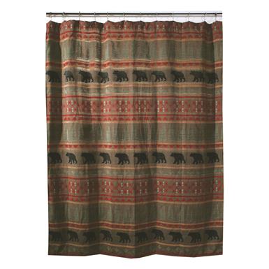 Carstens Bear Country Shower Curtain, 72"x72"