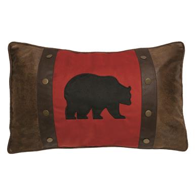 Carstens Bear & Rivet Throw Pillow, 16" x 24"
