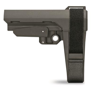SB Tactical SBA3 5-position Adjustable Pistol Stabilizing Brace, Black