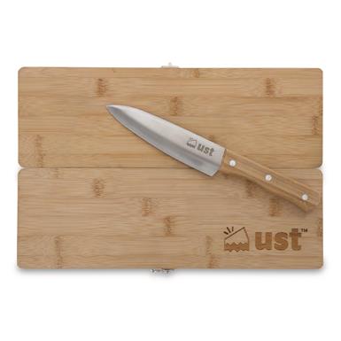Ust Pack-A-Long Cutting Board with Knife