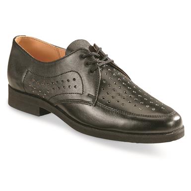 Czech Military Surplus Leather Dress Shoes, New