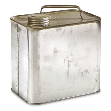 Czech Military Surplus 2L Oil Can, New