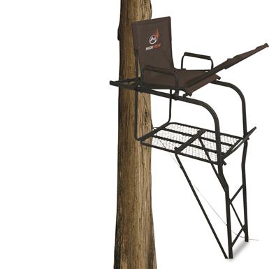 Highview MaxGrip Elite 1.5 Man Ladder Stand by Trophy Treestands