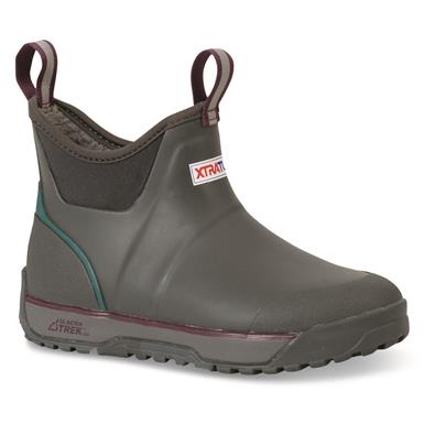 XTRATUF Women's ICE Fleece-lined Ankle Deck Boot