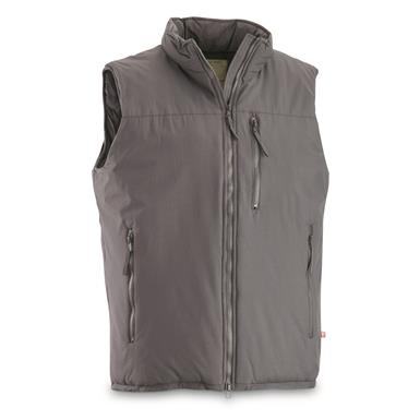 U.S. Military Style ECWCS Primaloft Vest, Granite