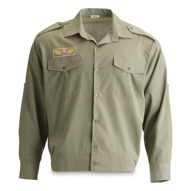 Slovakian Military Surplus Field Shirts, 2 Pack, Used