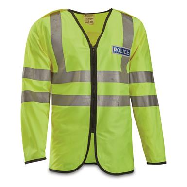British Police Surplus Reflective Hi-Vis Jacket, Like New