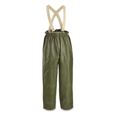 USMC Military Surplus Viet Nam Era Wet Weather Pants, New