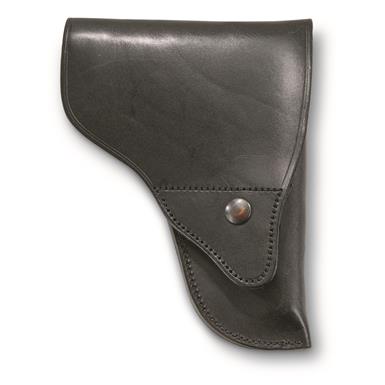 Italian Police Surplus Leather Compact Frame Holster, Like new