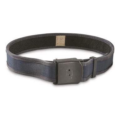 Italian Military Surplus Adjustable Pistol Belt, 2 Pack, Used