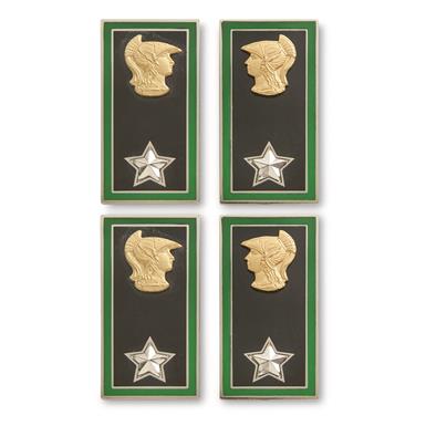 Italian Military Surplus 3rd Regiment Sappers Goret Badge Set, 2 Sets, New