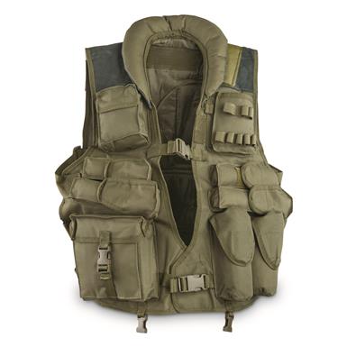 Italian Police Surplus Multi Pocketed Flak Vest, New