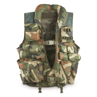 Italian Police Surplus Multi Pocketed Flak Vest, New