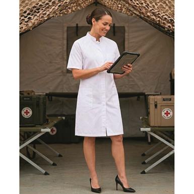 German Military Surplus Nurse's Medical Dress, 3 Pack, New