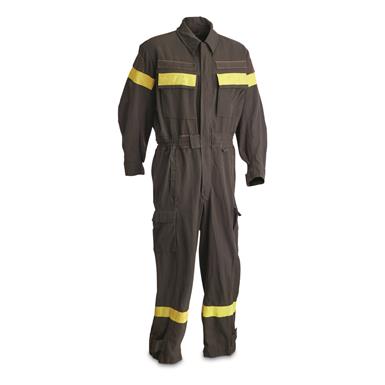 Italian Fire Brigade Surplus Coveralls, Used