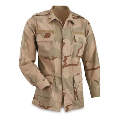 Saudi Military Surplus Camo BDU Shirt, Used