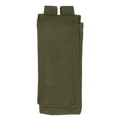 Mil-Tec AK-47 Single Magazine Pouch, Olive Drab