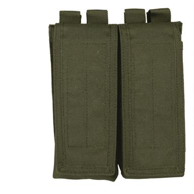 Mil-Tec AK-47 Double Magazine Pouch, Black