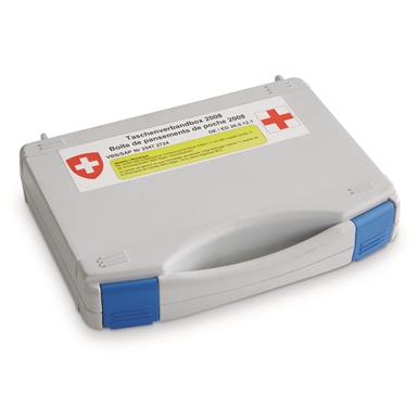 Swiss Military Surplus First Aid Box, 2 Pack, New