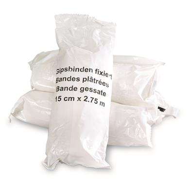 Swiss Military Surplus Plaster Bandages, 4 Pack, New