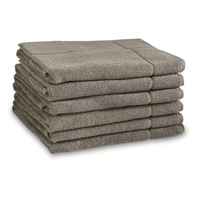 Swiss Municipal Surplus Kitchen Towels, 6 Pack, New