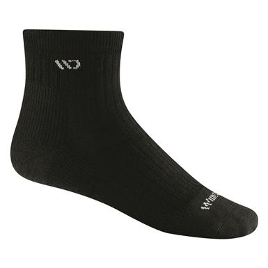 Darn Tough Men’s Solid Cushioned Quarter Socks