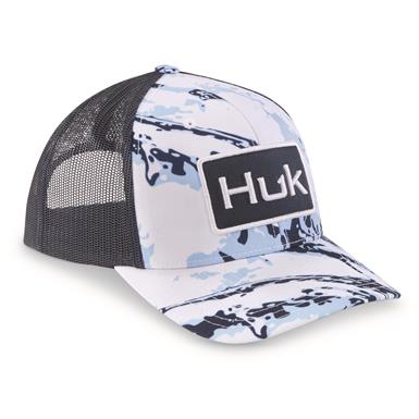 Huk Logo Mossy Oak Printed Trucker Hat