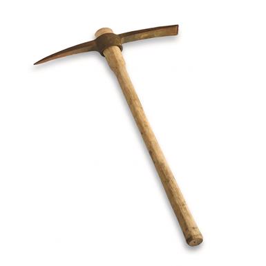 Dutch Military Surplus Pick Axe, Used
