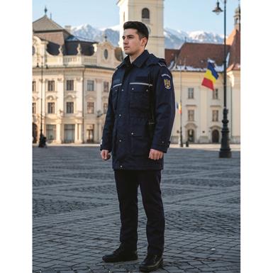 Romanian Military Surplus Waterproof Quilted Parka, Used