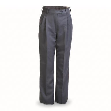 Italian Municipal Police Surplus Wool Dress Pants, New