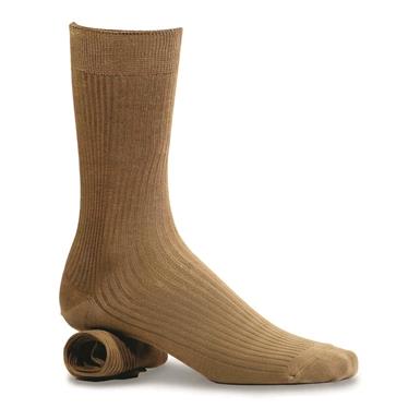 Italian Military Surplus Dress Socks, 4 Pairs, New