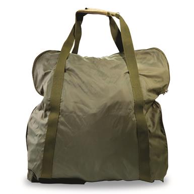 Italian Military Surplus Nylon Carry Bag, 2 Pack, Used