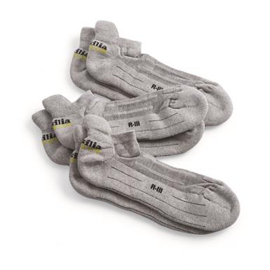 Italian Military Surplus Moisture Wicking Sport Socks, 3 Pairs, New