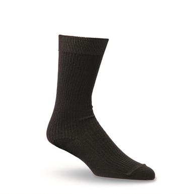 Hungarian Military Surplus Cotton Blend Dress Socks, 3 Pairs, New