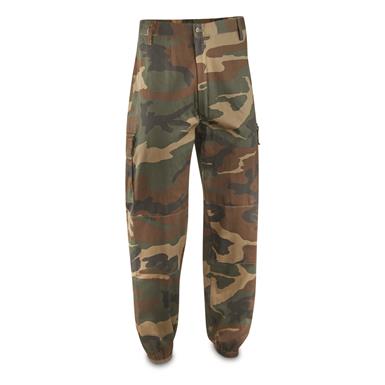 Italian Military Surplus BDU Field Pants, New